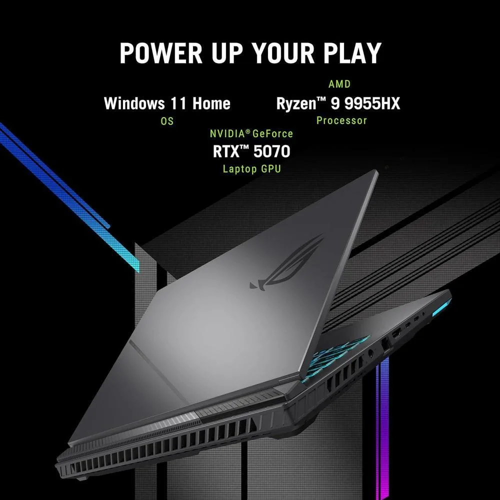 Asus ROG Laptop Gamer Strix G16 G614FP-DS96 16" 32GB 1TB Ryzen 9 RTX 5070