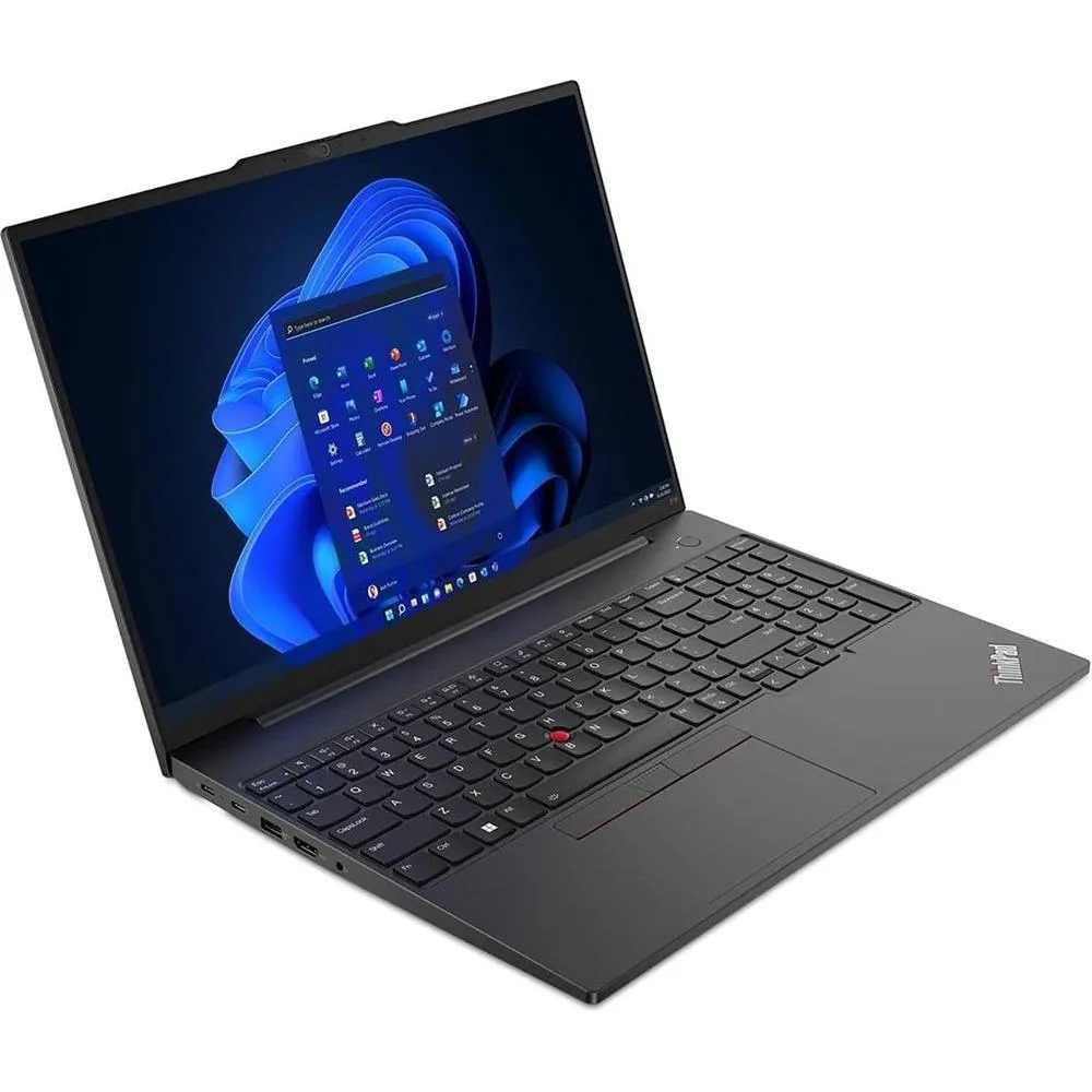 Lenovo ThinkPad E16 G2 Laptop, Intel 16-Core Ultra 7, 64GB RAM, 2TB SSD, LED Keyboard, WiFi 6E