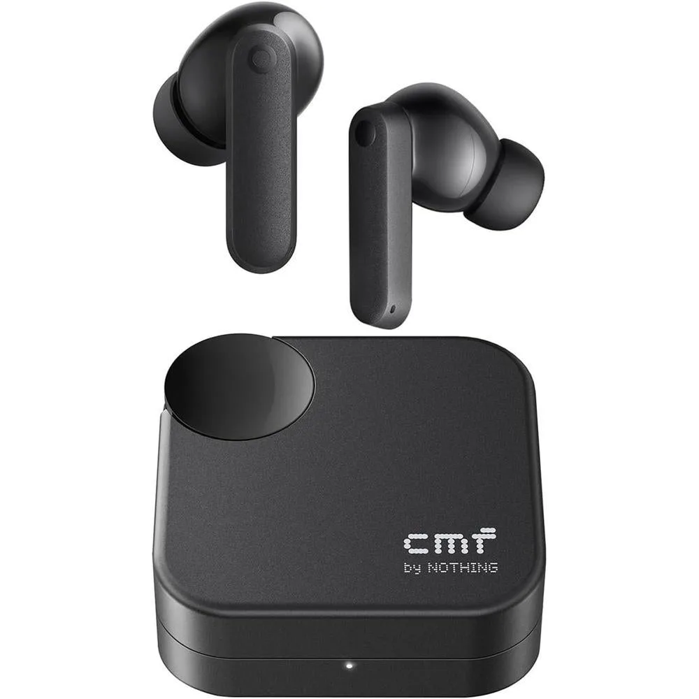 CMF Buds 2a 2025New 42dB Hybrid ANC Wireless Earbuds, Comfortable Active Noise Cancelling, Dirac Tuned Rich Mids & Crisp Bass, Bluetooth 5.4, ENC 4Mic Clear Call, Up to 35H of Battery Life, Dark Grey