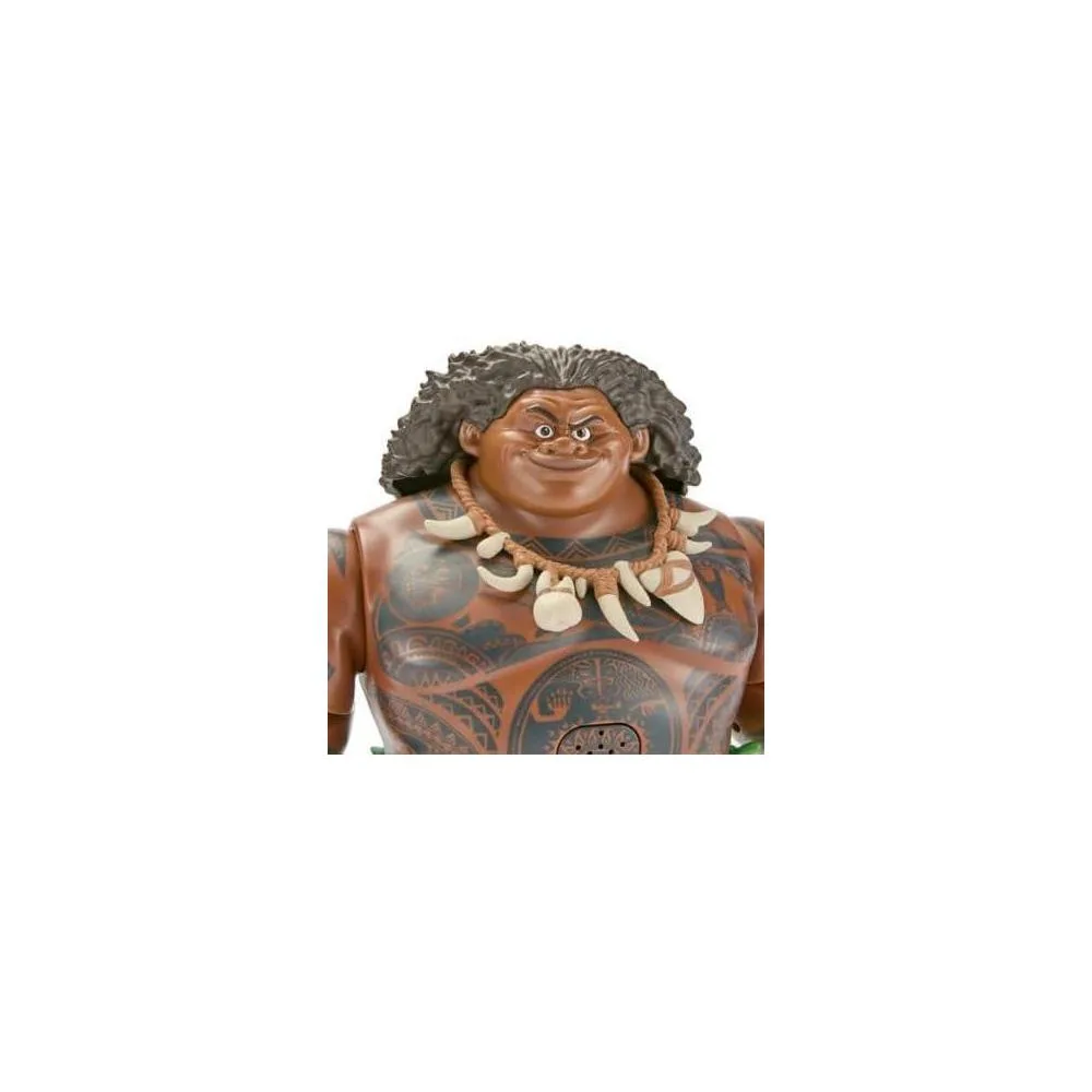 Figura de acción parlante de Maui de Moana, con gancho de pez iluminado y 8 puntos de articulación, para fans de Disney