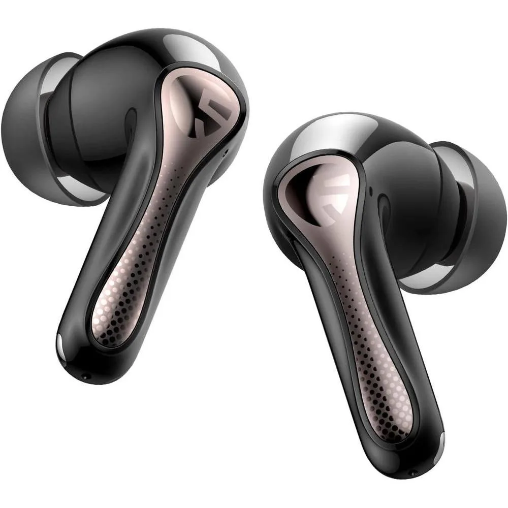 SoundPEATS Air5 Pro Adaptive Hybrid Noise Cancelling Wireless Earbuds, Qualcomm Snapdragon Sound, aptX™ Lossless, LDAC LE Hi-Res Audio, 6 Mics AI CVC 8.0 Call, 37H Playtime, IPX5 Waterproof, BT 5.4