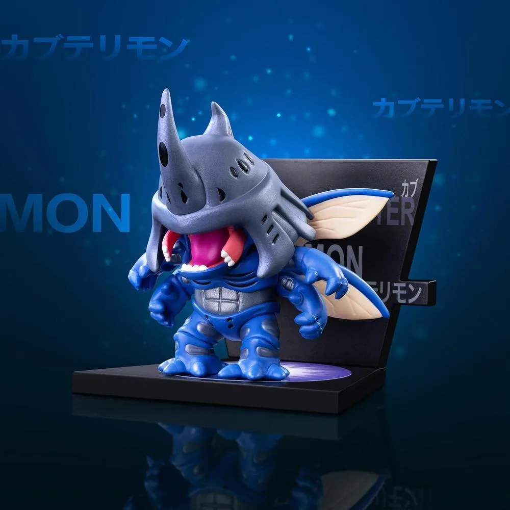 POP MART Figuras de imanes para nevera de Digimon Adventure, caja ciega con diseño aleatorio, ideal como decoración y regalo