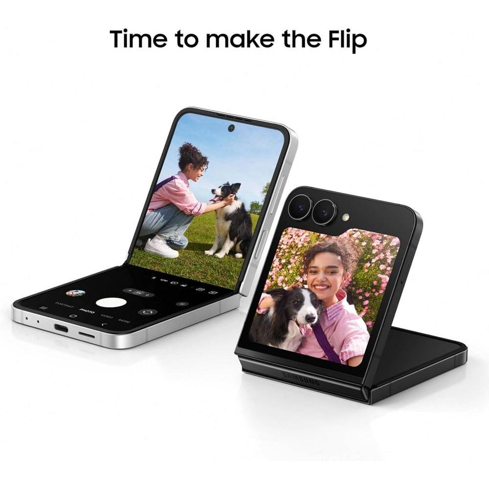 Samsung Galaxy Z Flip7 FE Celular, 128GB, Negro, Desbloqueado