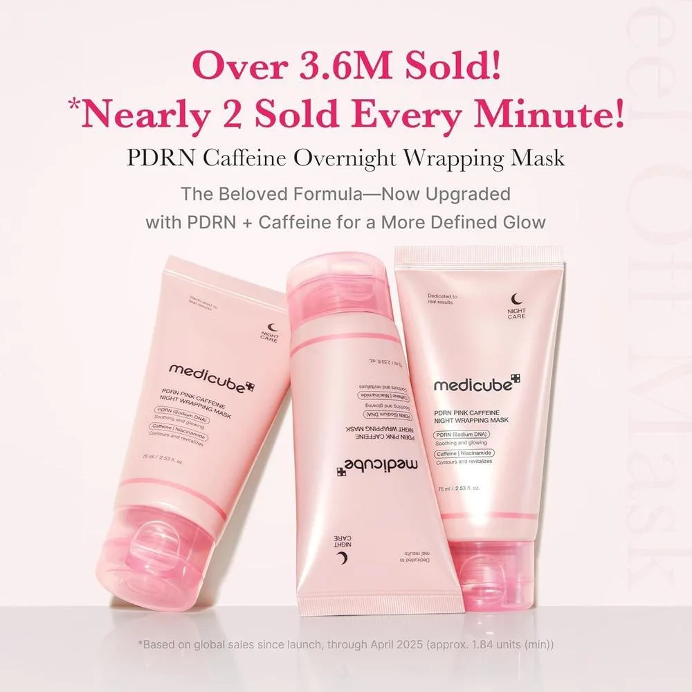 Mascarilla Medicube PDRN Peel Off Mask Caffeine 75ml