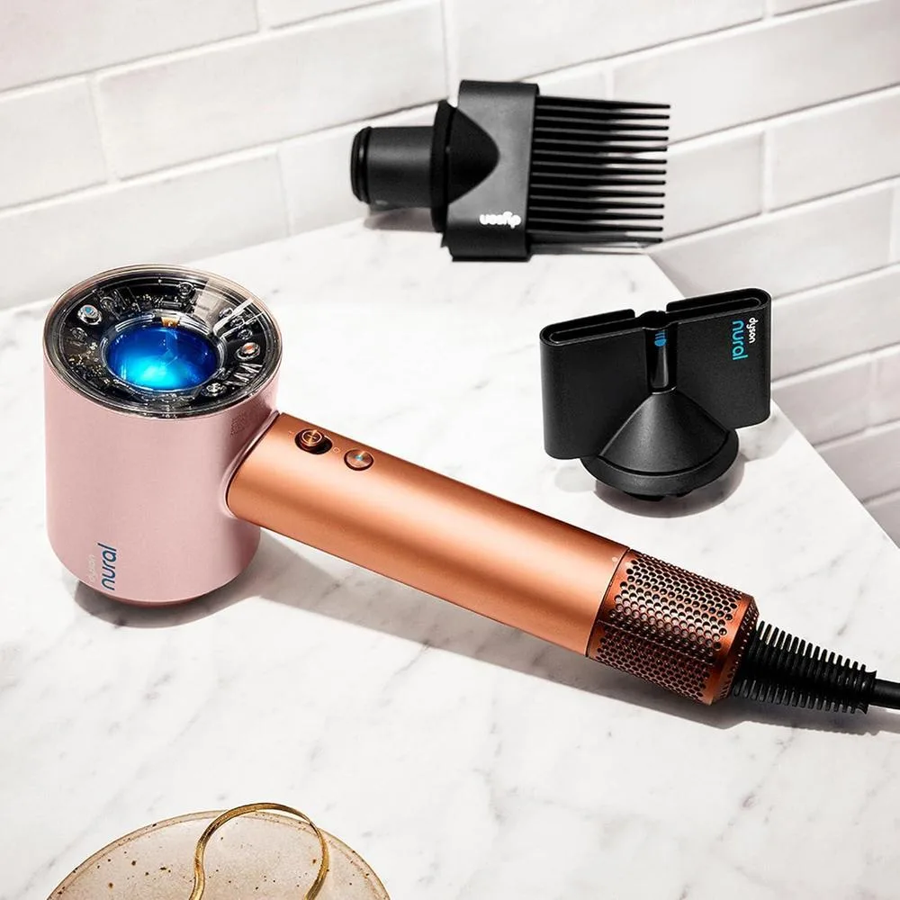 Dyson Secador de pelo Supersonic Nural con potente motor digital y acabado en seda ámbar para resultados profesionales en casa