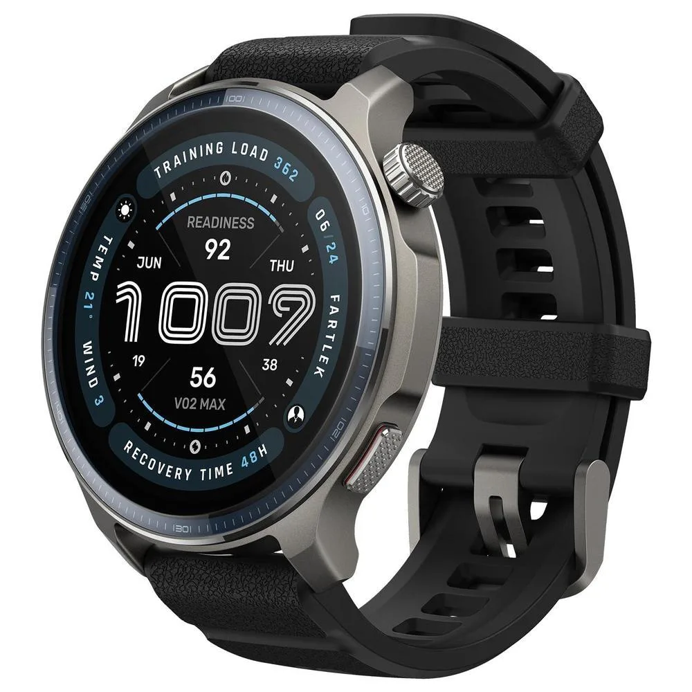 Amazfit Balance 2 Smart Watch 47mm AMOLED Sapphire Glass Display, Offline Maps, Dual Band GPS, 21 Days Battery, 170+ Sport Modes, Hyrox & Golf Mode, Heart Rate & Sleep Tracker for Android & iPhone