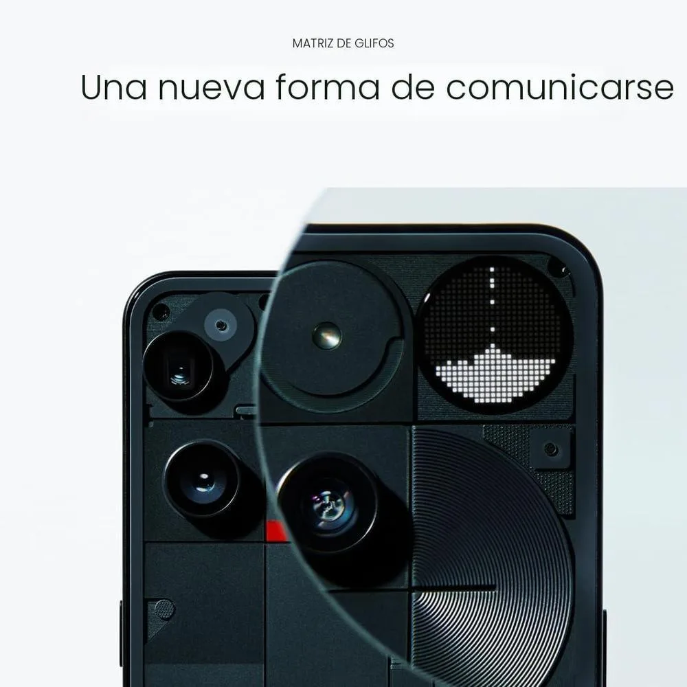 Nothing Phone (3) Snapdragon 8s Gen4, 512GB, Android 15, cámaras de 50MP y pantalla AMOLED, carga rápida