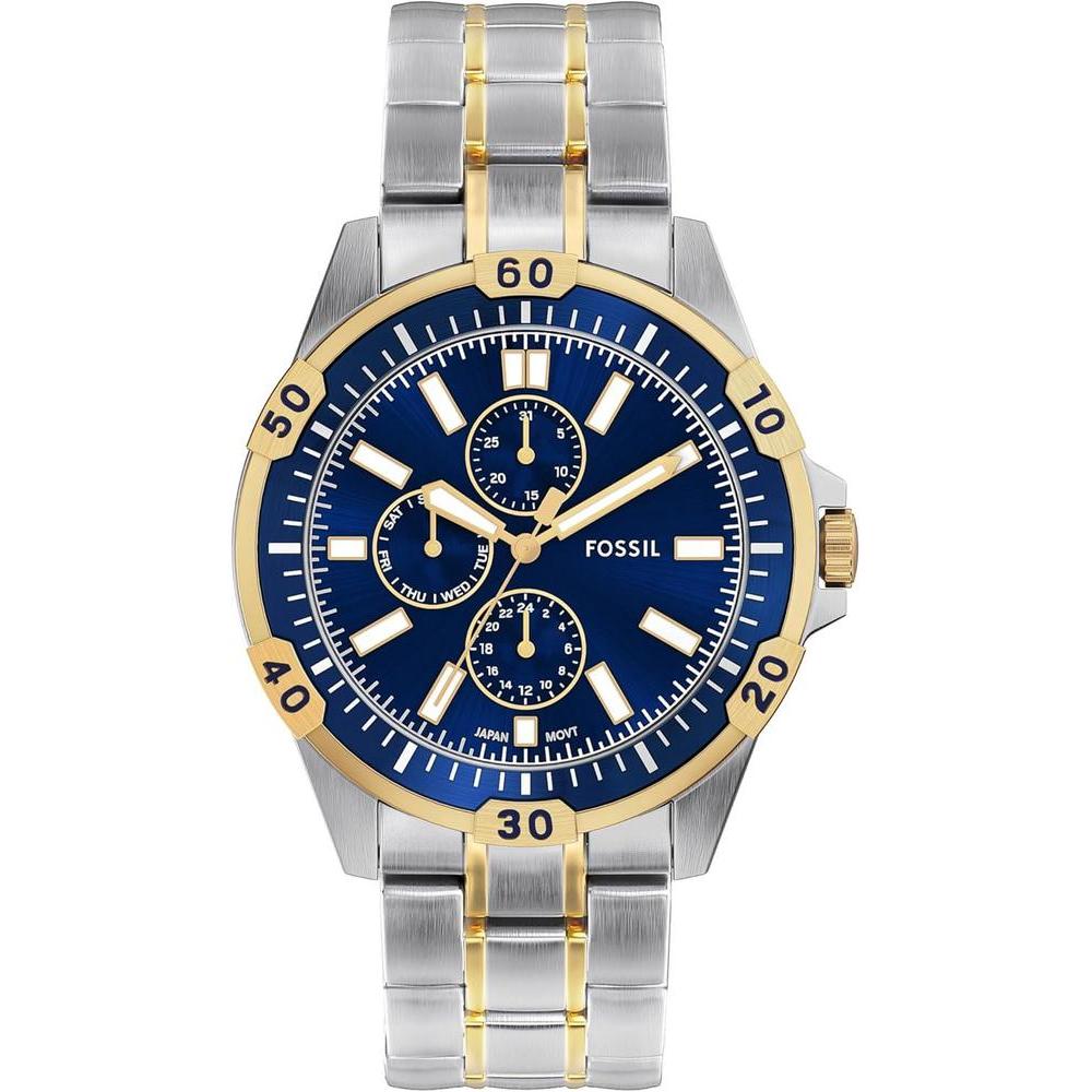 Fossil Men's Garrett Multifunction Two-Tone Stainless Steel Watch