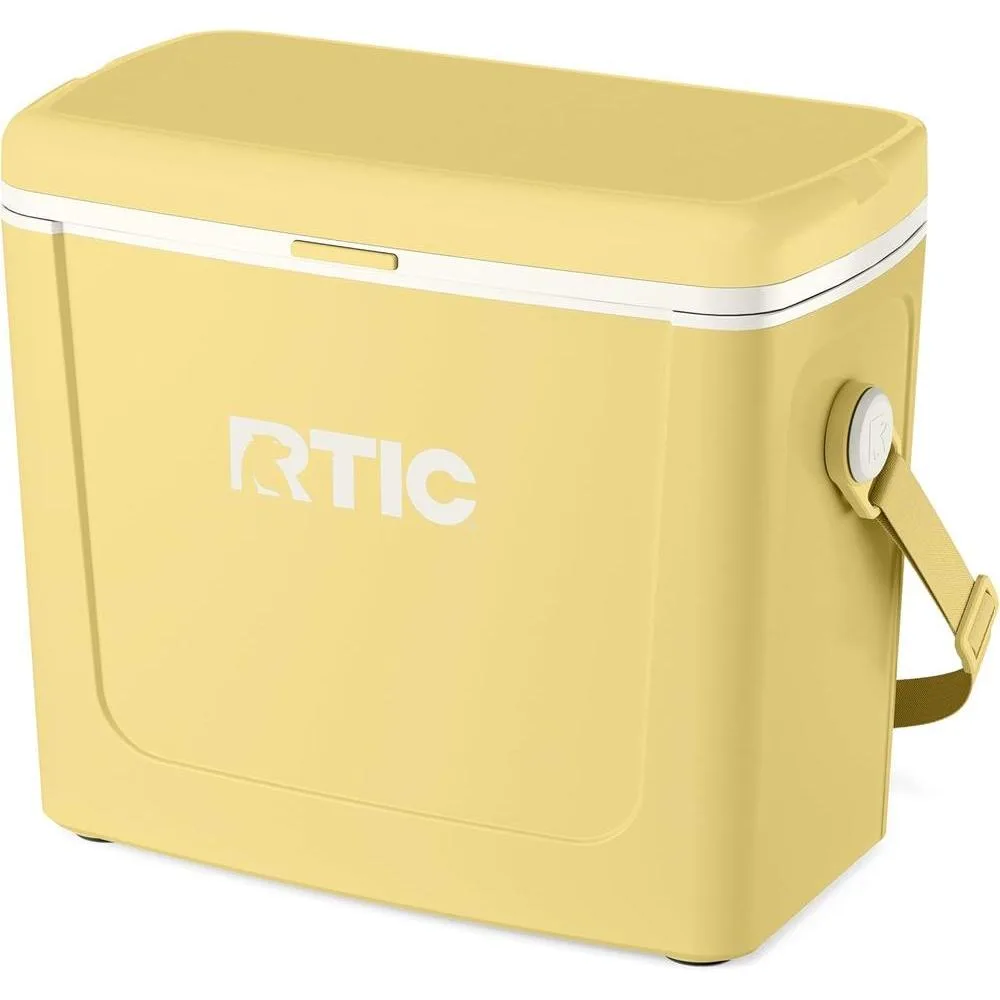 RTIC 16 Qt Road Trip Cooler, Hard Insulated Portable with Strap and Handle for Outdoor, Beach, Picnic, Camping, Sports, Travel