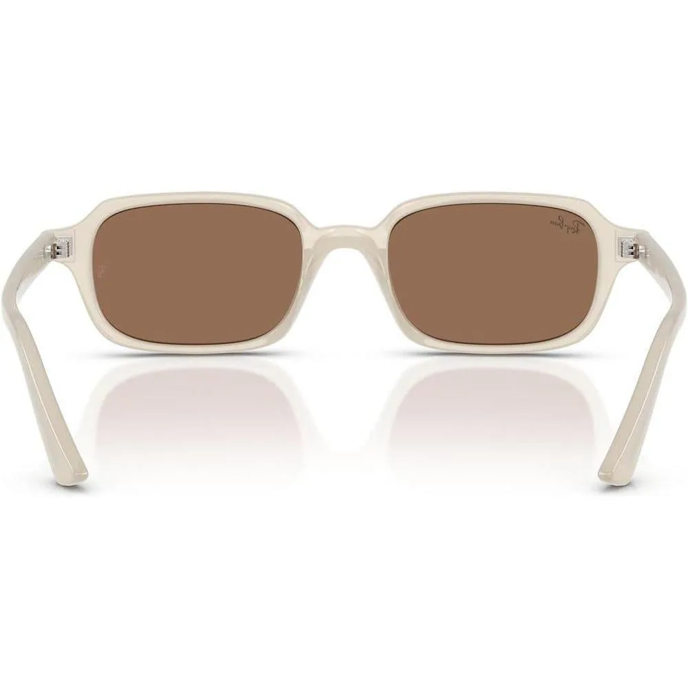 Gafas de Sol Ray-Ban RB4455 Zuri con Marco Cuadrado Negro y Lentes Polarizadas Gris Oscuro