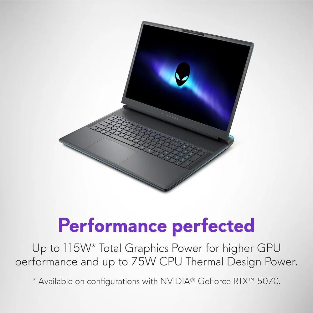 Alienware 18 Area-51 Laptop De Gaming Intel Core 9 32GB RAM SSD 1TB RTX 5070