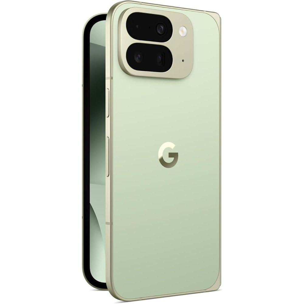 Google Pixel 10 Pro Fold - Unlocked Android Smartphone with Gemini, Your AI Assistant - Advanced Triple Rear Camera System - 24+ Hour Battery - Foldable Display - Hands-Free Video - Jade - 256 GB