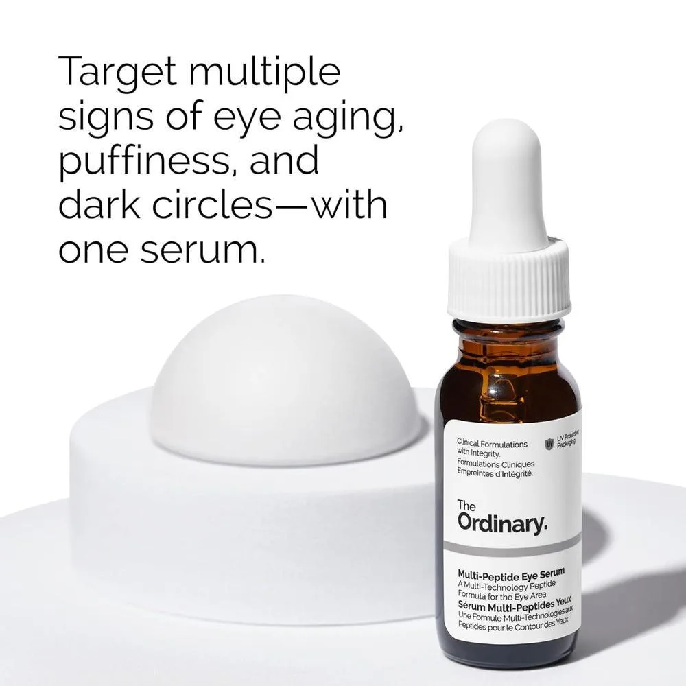 Set De Soporte Para La Edad Multi-Péptido, Suero Ocular, Crema Hidratante