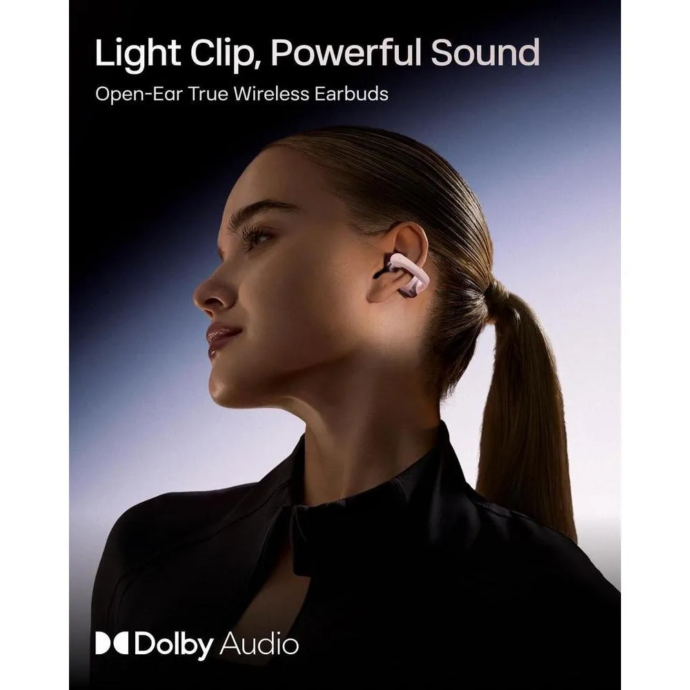 Audífonos Shokz OpenDots ONE Rosado Inalámbricos Bluetooth Con Micrófono Carga Rápida Resistente Al Agua