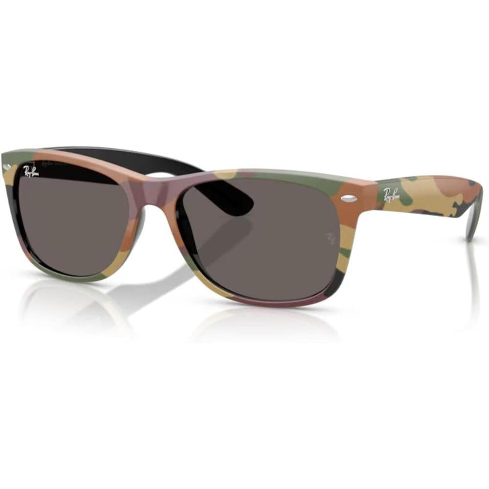 Ray-Ban RB2132 NEW WAYFARER 55MM Square Sunglasses For Men For Women +BUNDLE with ACCESSORY EYEWEAR KIT