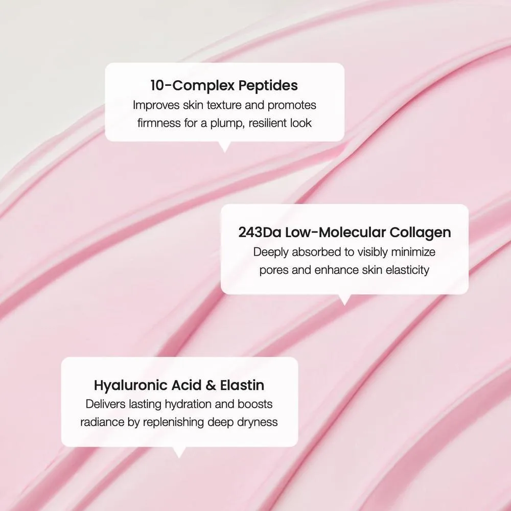 Crema de péptidos de colágeno BIODANCE: hidrata, reafirma y perfecciona poros, cuidado facial coreano para piel radiante