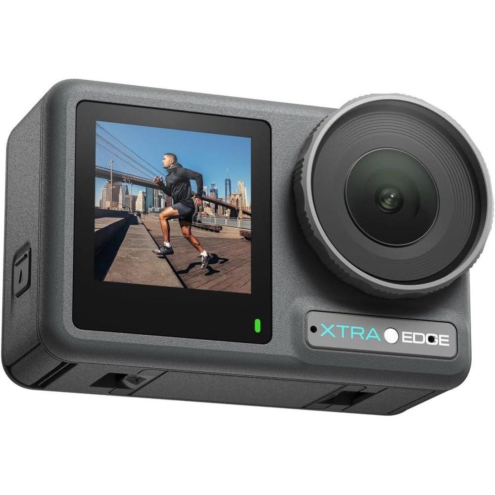 Action Camera, 1/1.3" Sensor & 4K Cinematic Video, Hyper Stabilization, Waterproof Camera to 52 Ft, 3-Hour Battery, Universal Quick Mount, Vlogging Camera for Adventure Photography