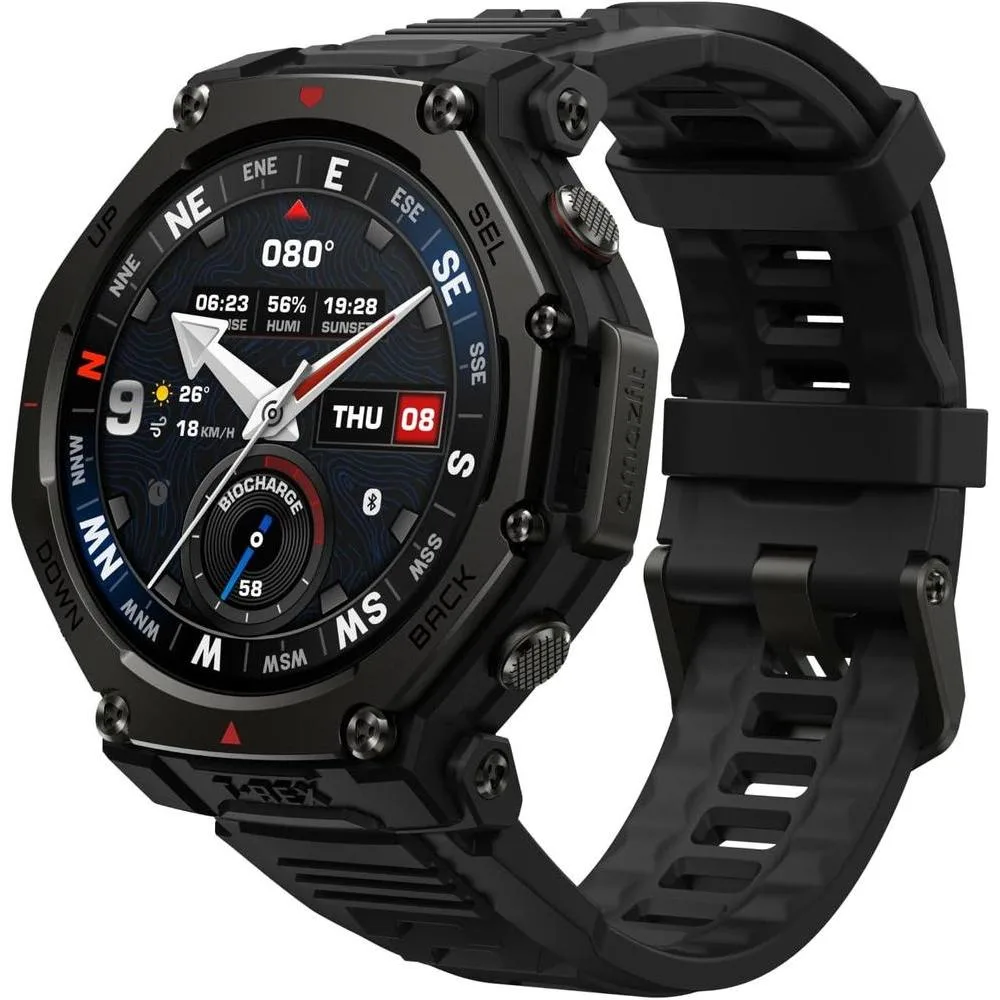 Amazfit T-Rex 3 Pro - Reloj inteligente ultra resistente con pantalla de zafiro, GPS preciso y batería de 25 días
