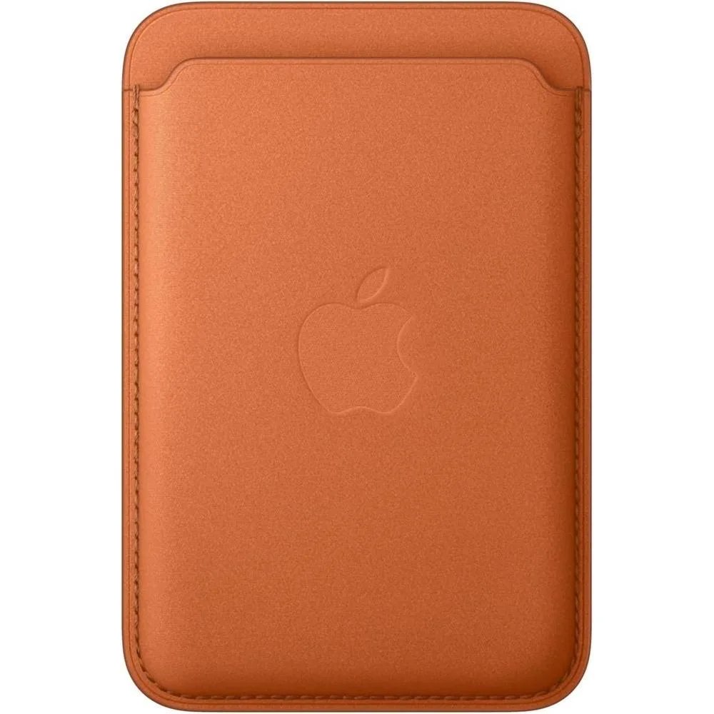 Apple iPhone FineWoven Wallet with MagSafe – Fox Orange ​​​​​​​