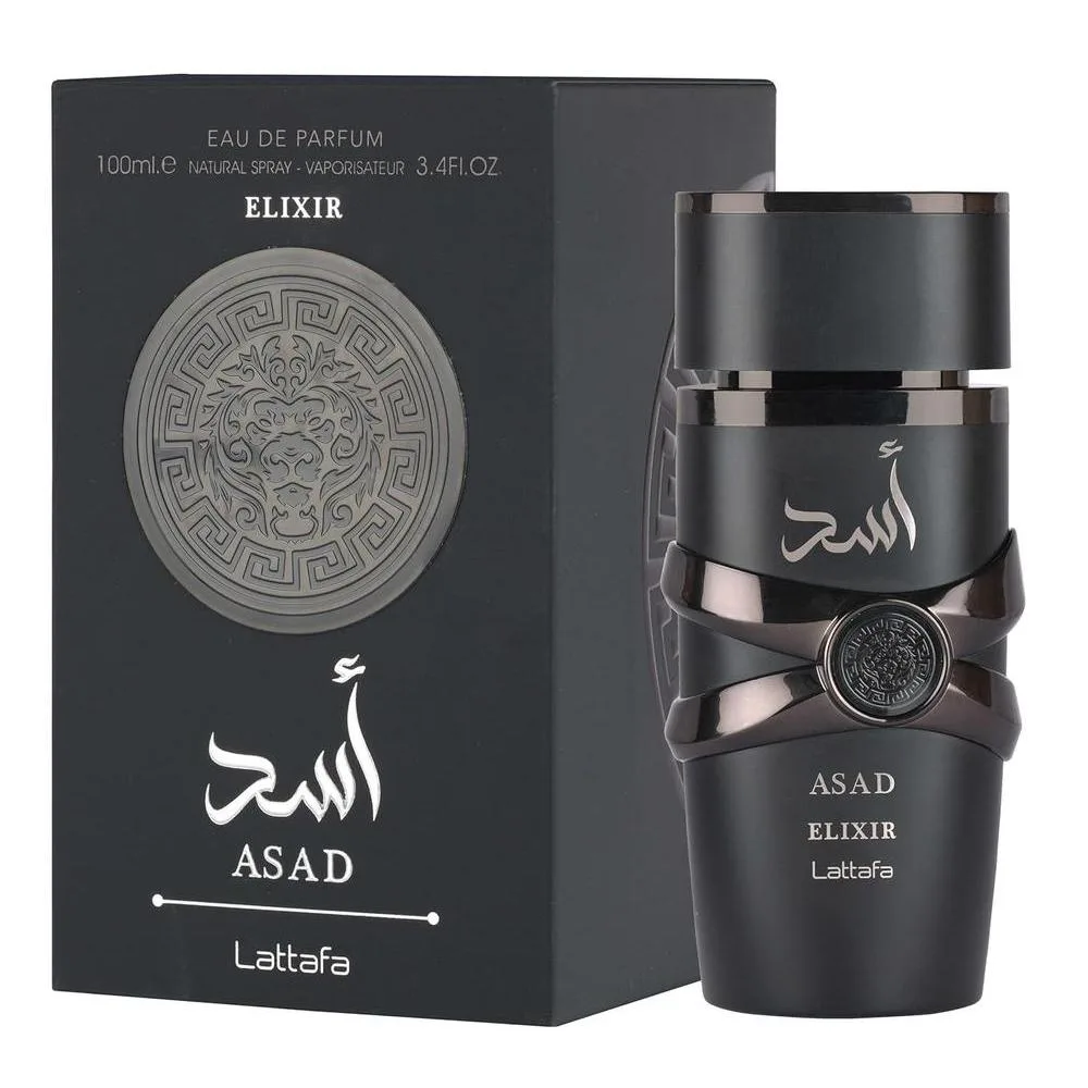 Lattafa Asad Elixir EDP 3.4 fl oz Spray