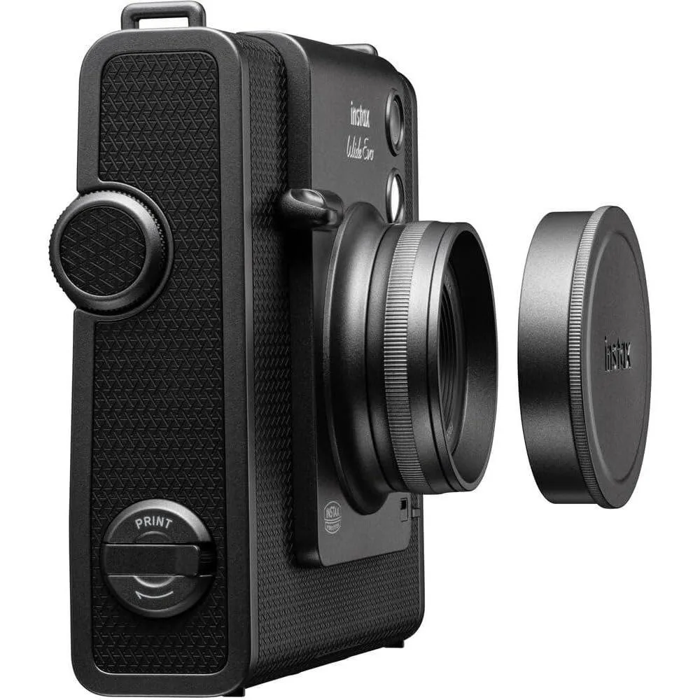 Fujifilm Instax Wide Evo Hybrid Instant Camera Bundle con funda, tarjeta de 32GB y más accesorios