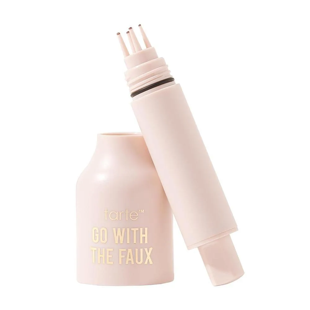tarte go with the faux freckle stamp – Natural-Looking Freckle Pen for Sun-Kissed Buildable Makeup, Perfect for Travel, Vegan & Cruelty-Free, Full-Size