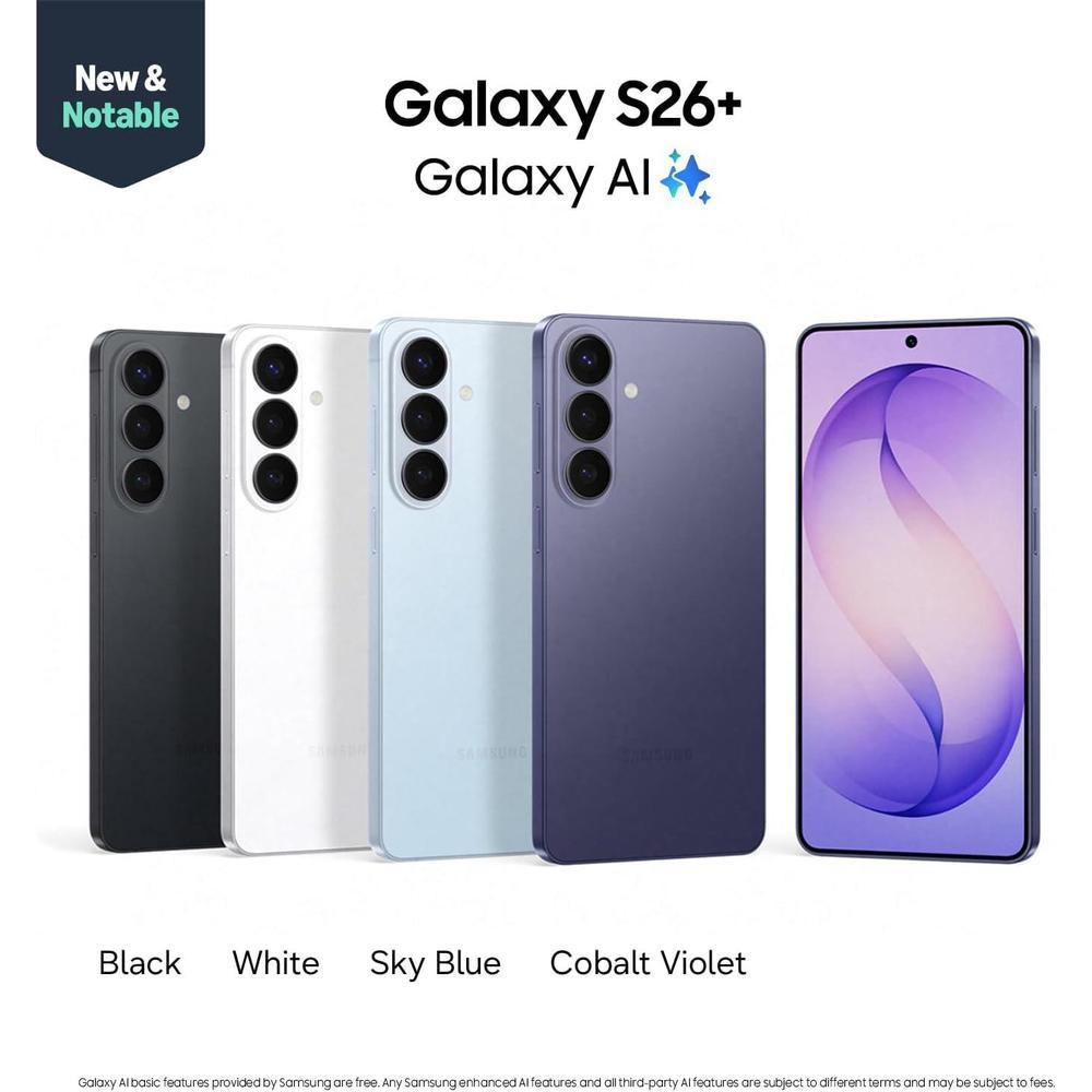 Samsung Galaxy S26+ Desbloqueado 256GB Azul Cielo