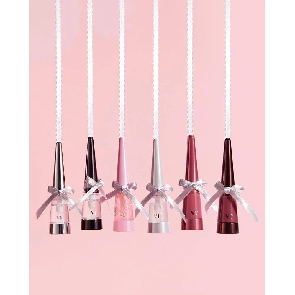 VT COSMETICS Lip Plumper Edición Especial, set con 6 colores e hidrantante que ofrece volumen intenso y brillo gloss, perfecto como regalo