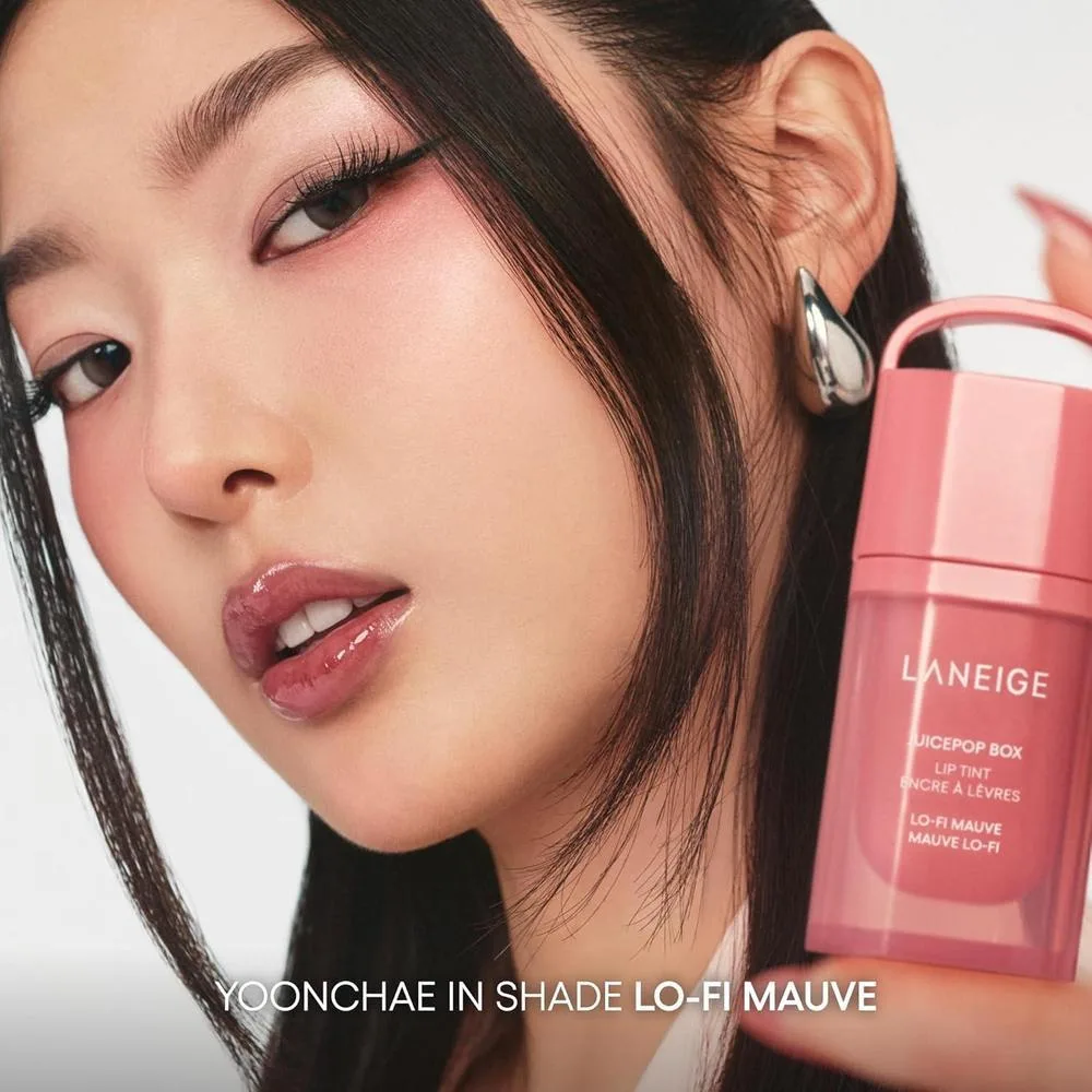 LANEIGE Tinte labial JuicePop, hidratante 12 horas, color jugoso edificable y brillo nutritivo, esencial de K‑Beauty
