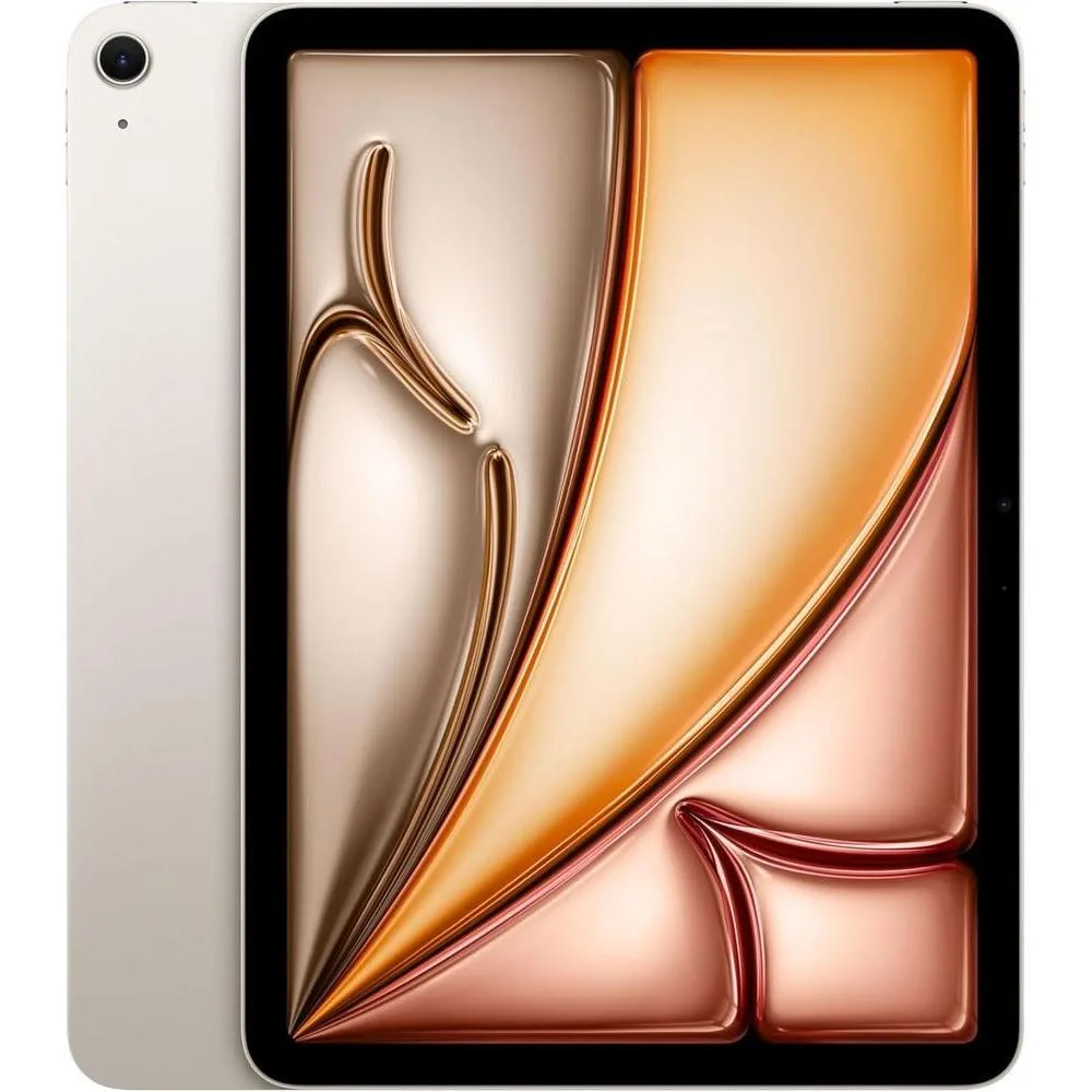 Apple iPad Air 11-inch (M4): Liquid Retina Display, 1TB, 12MP Front/Back Camera, Wi-Fi 7 with Apple N1, Touch ID, All-Day Battery Life — Starlight