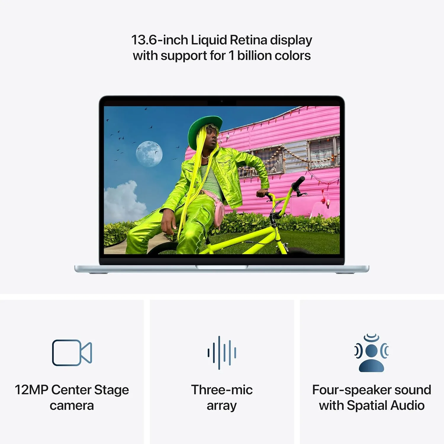 MacBook Air M5 13" - Sky Blue (2026)