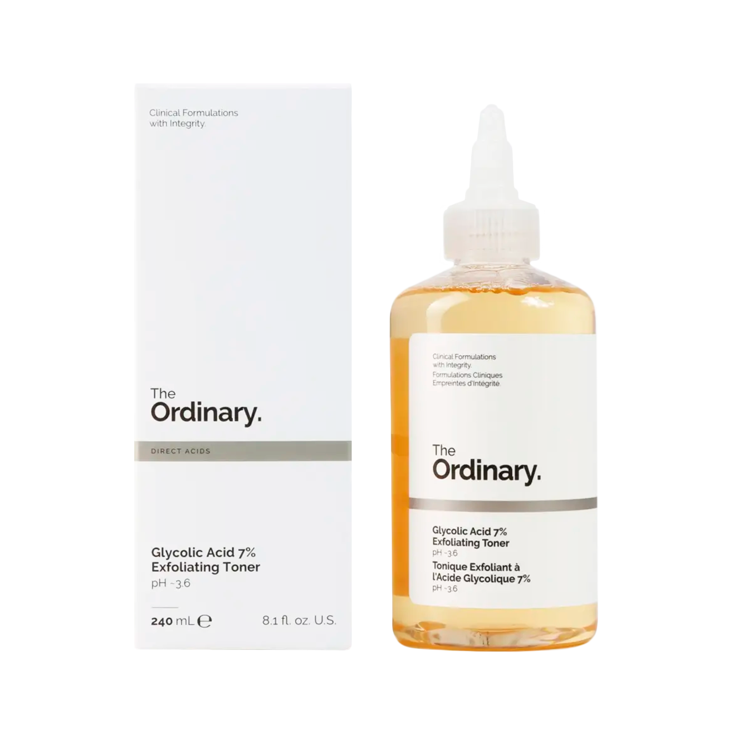 Glycolic Acid 7% Toning Solution 8oz / 240ml