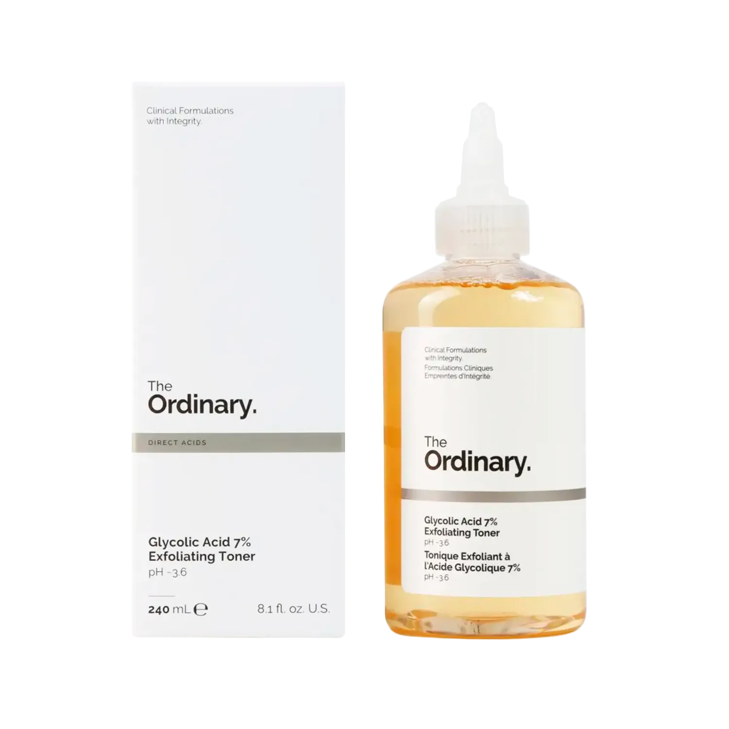 Glycolic Acid 7% Toning Solution 8oz / 240ml