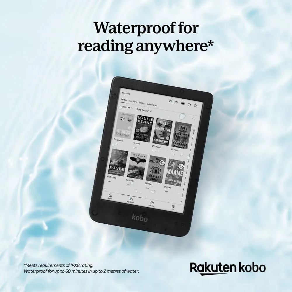 Kobo Clara BW 6” 16GB Black (Open Box)