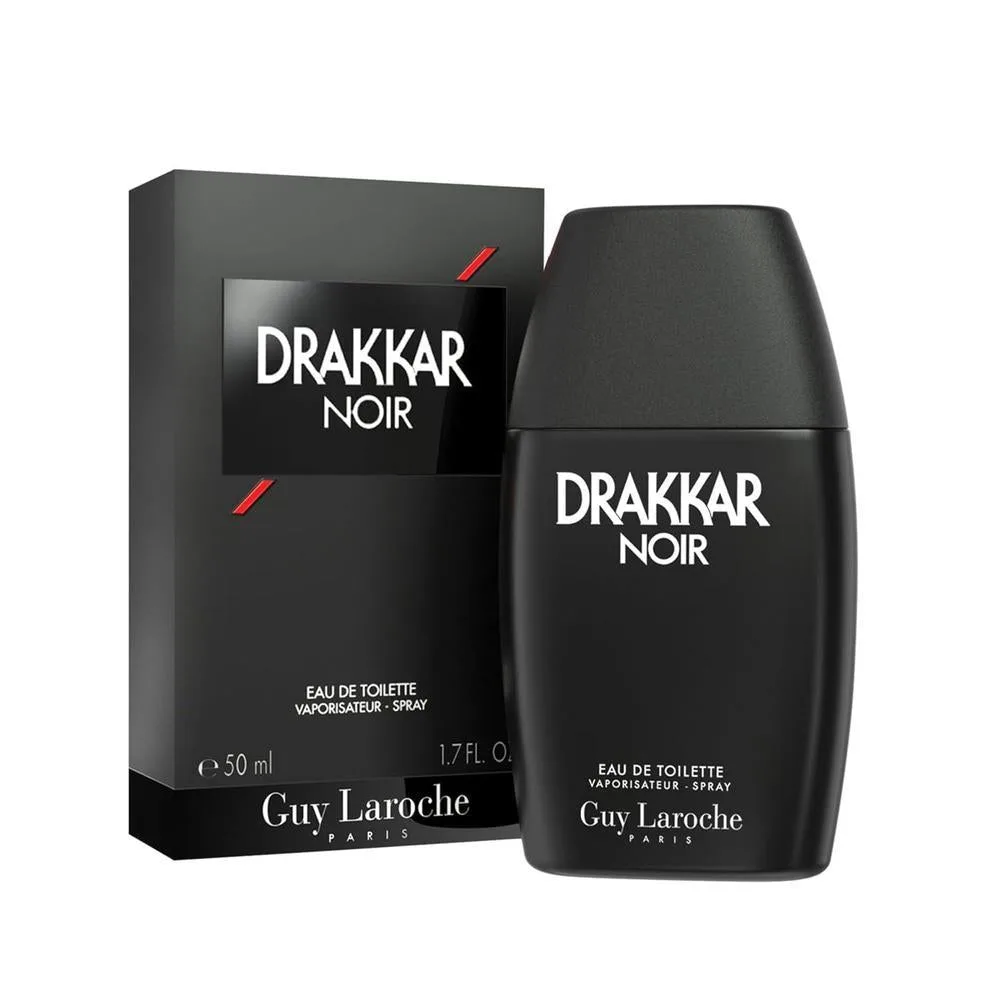 Guy Laroche Drakkar Noir Iconic Designer Fragrance - Intense & Powerful Eau de Toilette 50 ml - sin caja