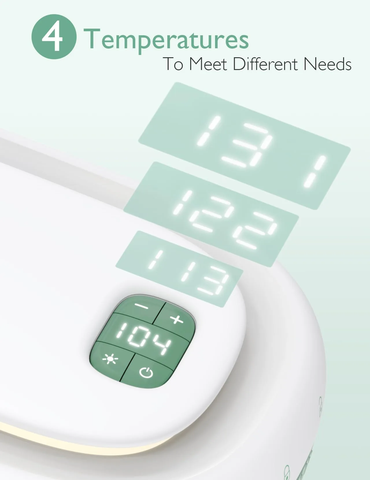 Momcozy Baby Wipe Warmer, Innovative Spring Design,Large Capacity Dispenser