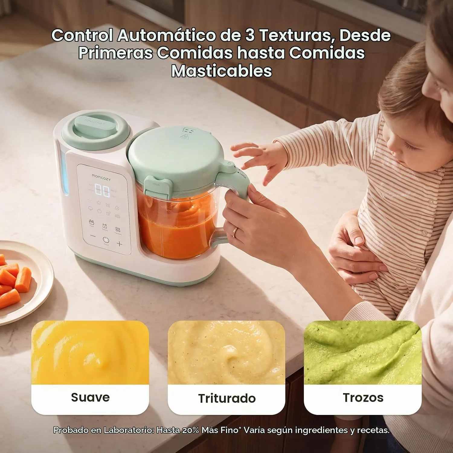 Momcozy AutoMeal Procesador Automatico de Comida para Bebe miniatura 4