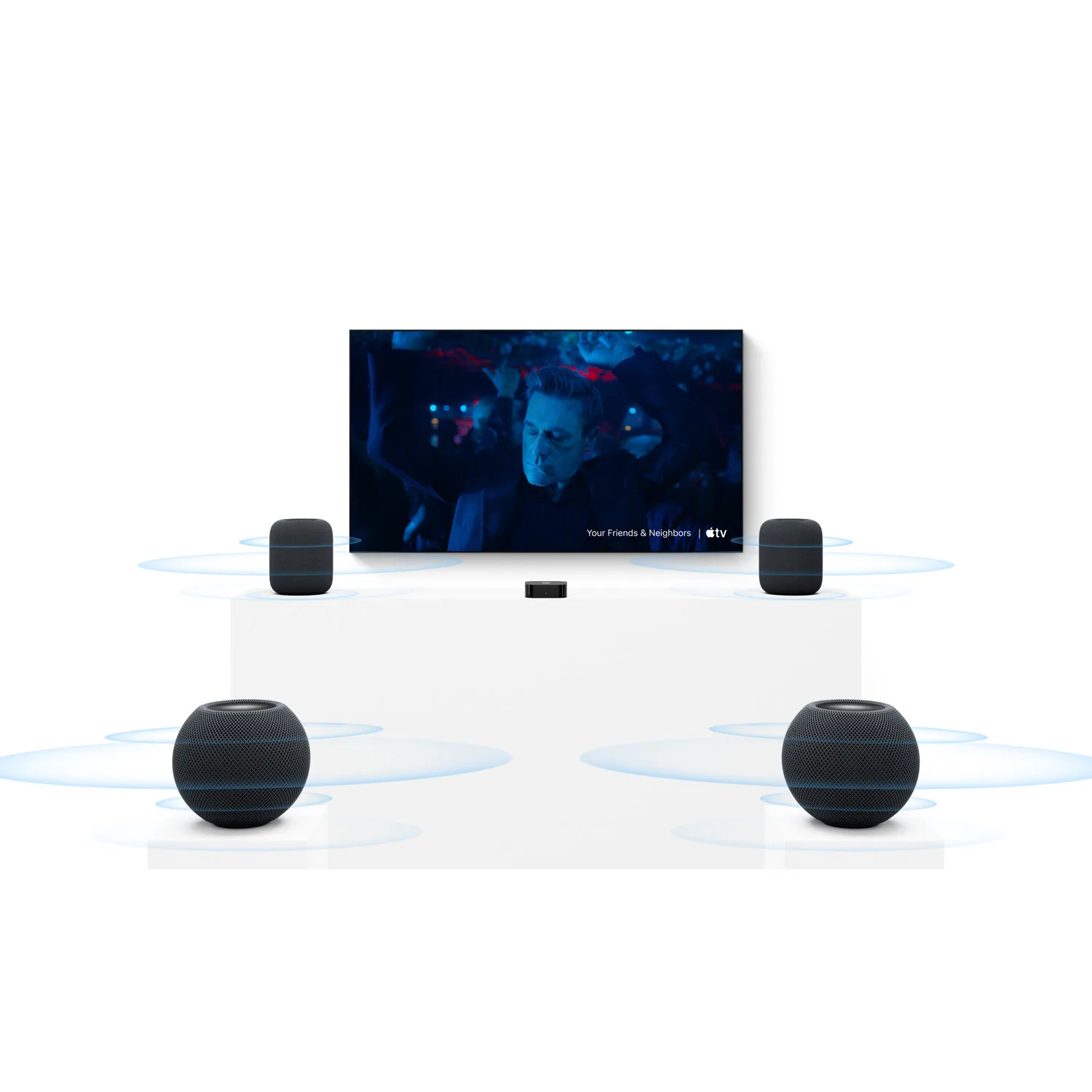 Apple HomePod mini 2 Blanco miniatura 3