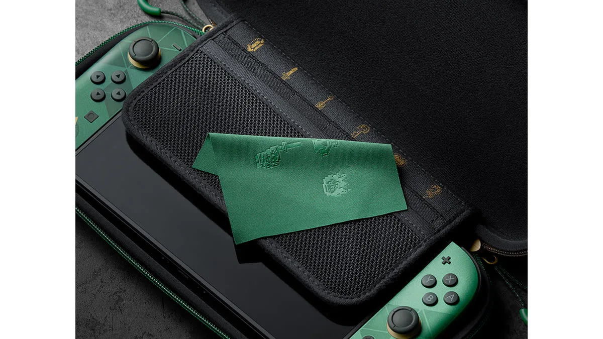 Funda Nintendo Switch 2 Edición The Legend of Zelda 40 Aniversario con protector de pantalla miniatura 4