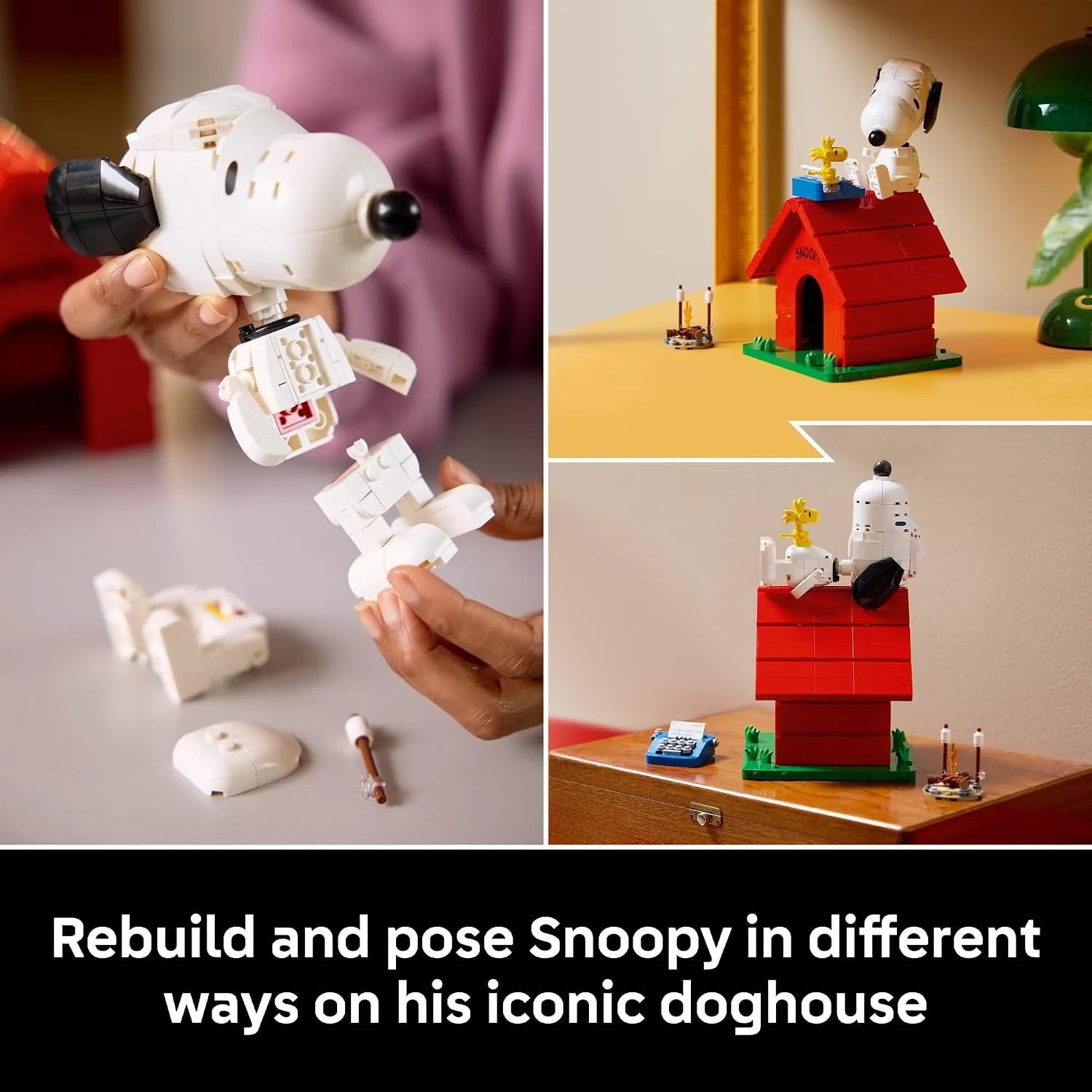 LEGO Ideas Peanuts Casita de Perro de Snoopy 21368 miniatura 4