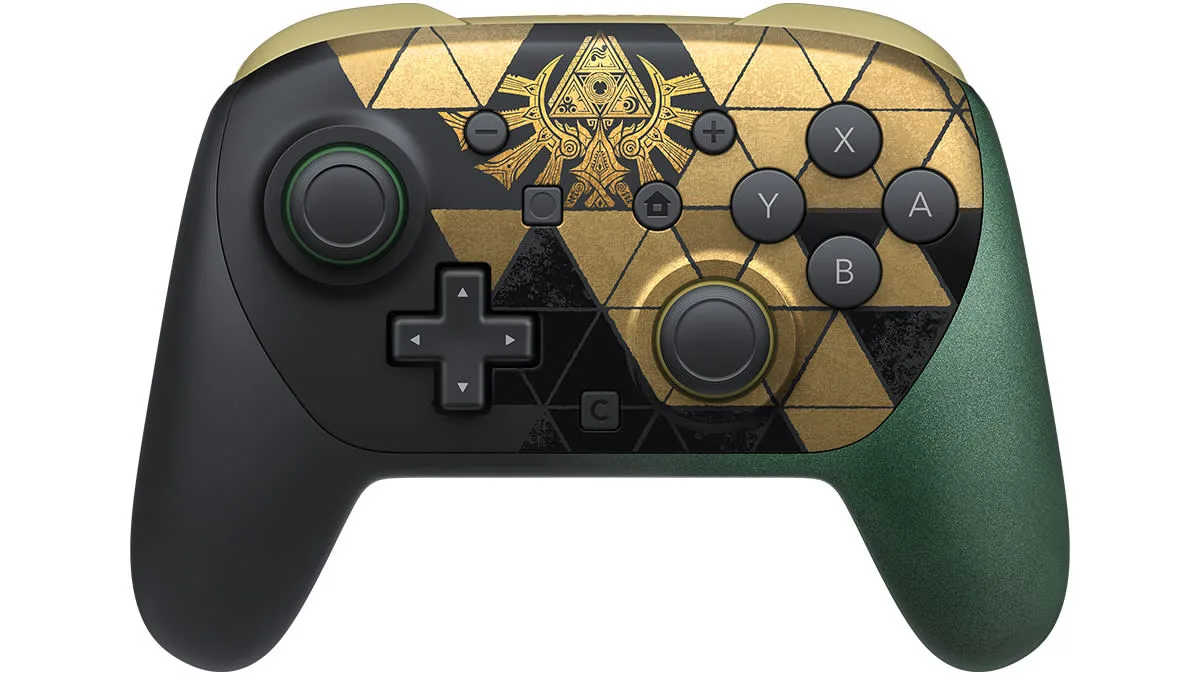 Mando Pro Nintendo Switch 2 Edición The Legend of Zelda 40 Aniversario miniatura 2