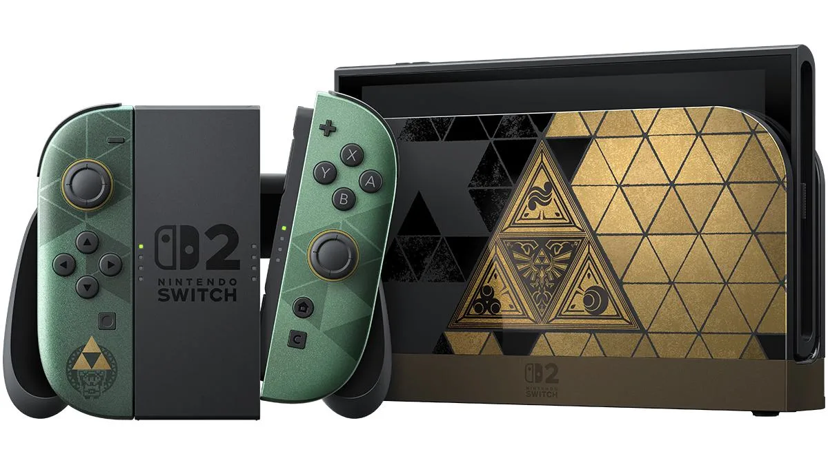 Consola Nintendo Switch 2 Edición The Legend of Zelda 40 Aniversario miniatura 2