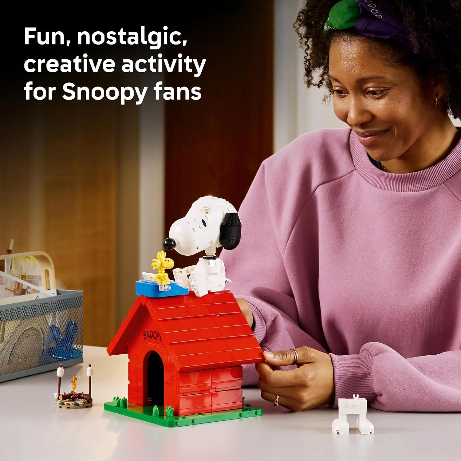 LEGO Ideas Peanuts Casita de Perro de Snoopy 21368 miniatura 3