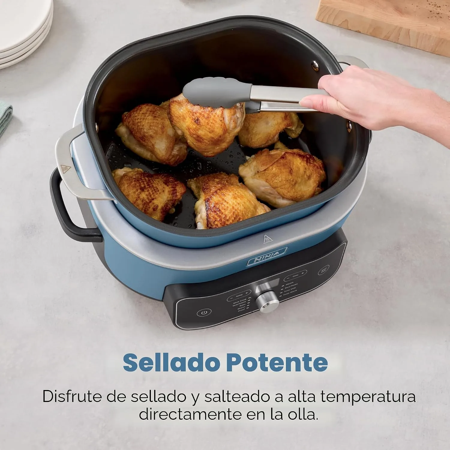 Ninja PossibleCooker Pro Plus 9 en 1 Olla Multifuncion 8.5 Cuartos MC2001 miniatura 4