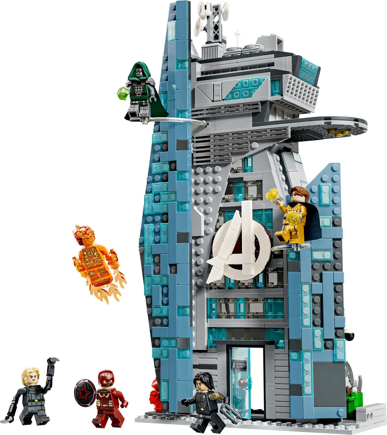 LEGO Marvel Avengers Doomsday New Avengers Tower 76352 954 Piezas