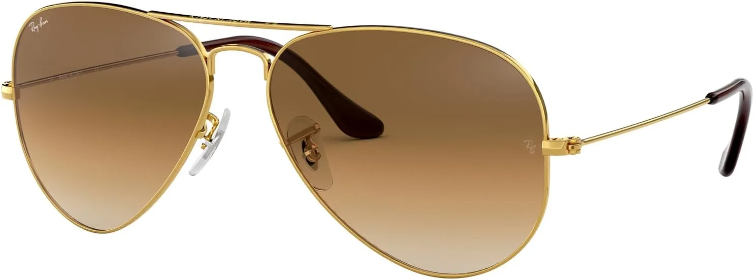Lentes de Sol Ray-Ban Aviator Classic RB3025 Dorado 58 mm miniatura 2