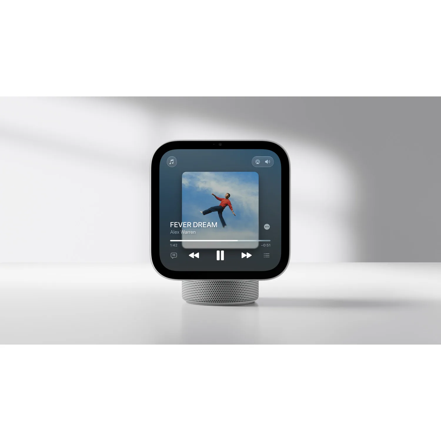 Apple HomeView con base Plata miniatura 4