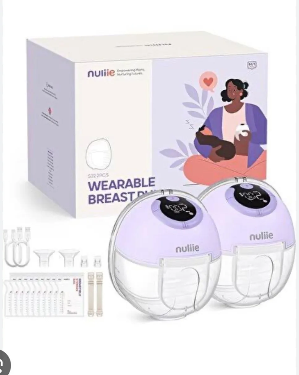 Nuliie S32 Extractor de Leche Electrico Doble Portatil