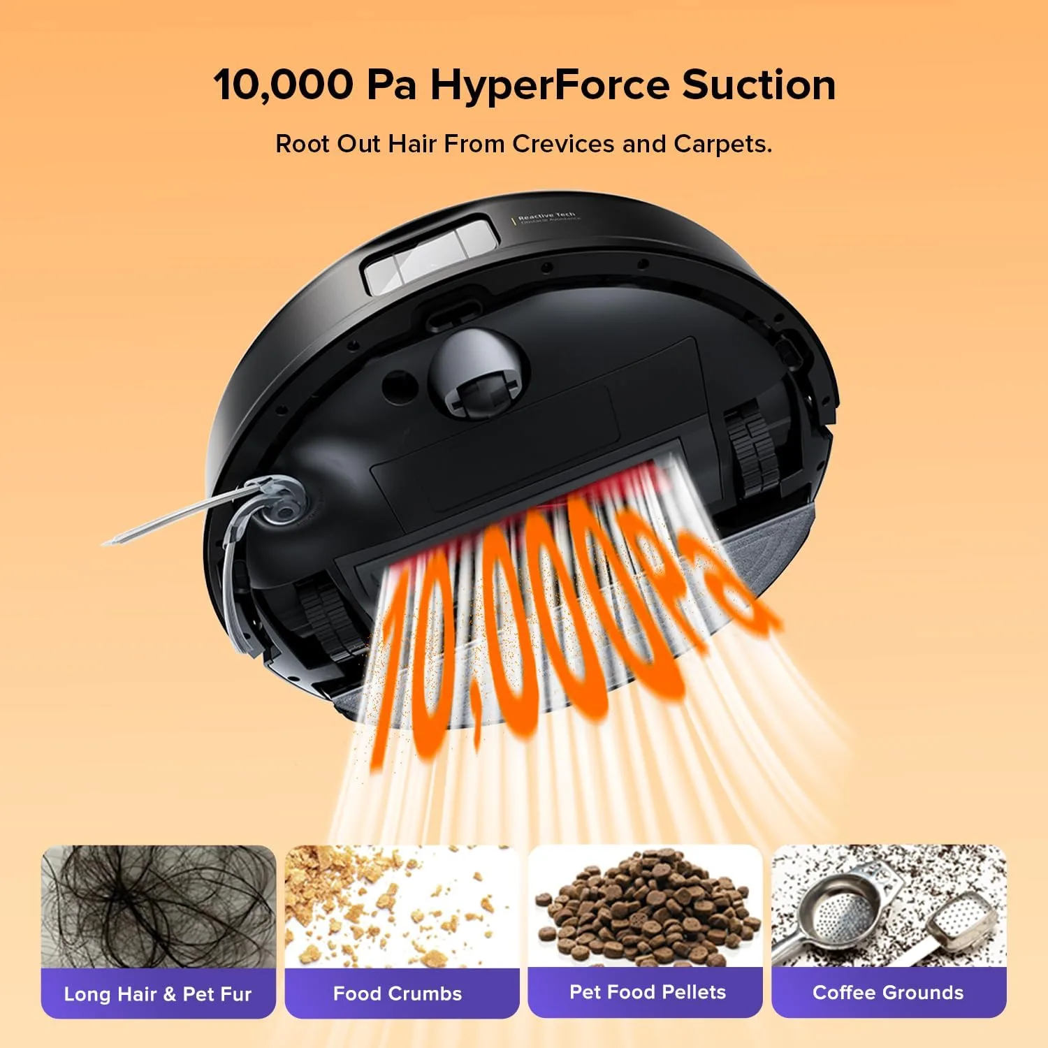 Roborock Q10 S5+ Robot Aspiradora y Trapeadora 10000 Pa con Base de Autovaciado miniatura 4