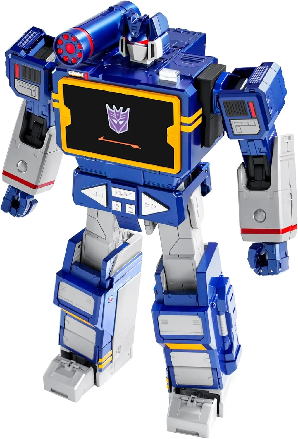 Robosen Soundwave Robot Autoconvertible Transformers G1 con Voz de Frank Welker y Bluetooth miniatura 5